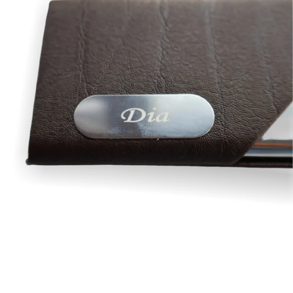 Order Brown Metal Visiting Card Holder